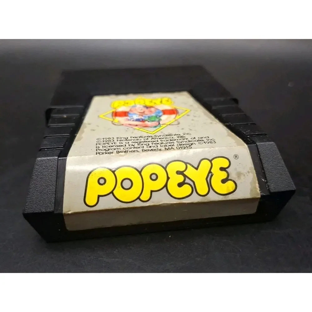 ATARI 400 800 1200 XL XE GAME CARTRIDGE ONLY POPEYE PARKER BROTHERS 1983 TESTED
